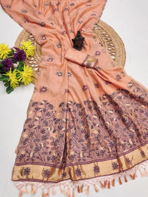 Vastrangan lotus mul cotton saree surat